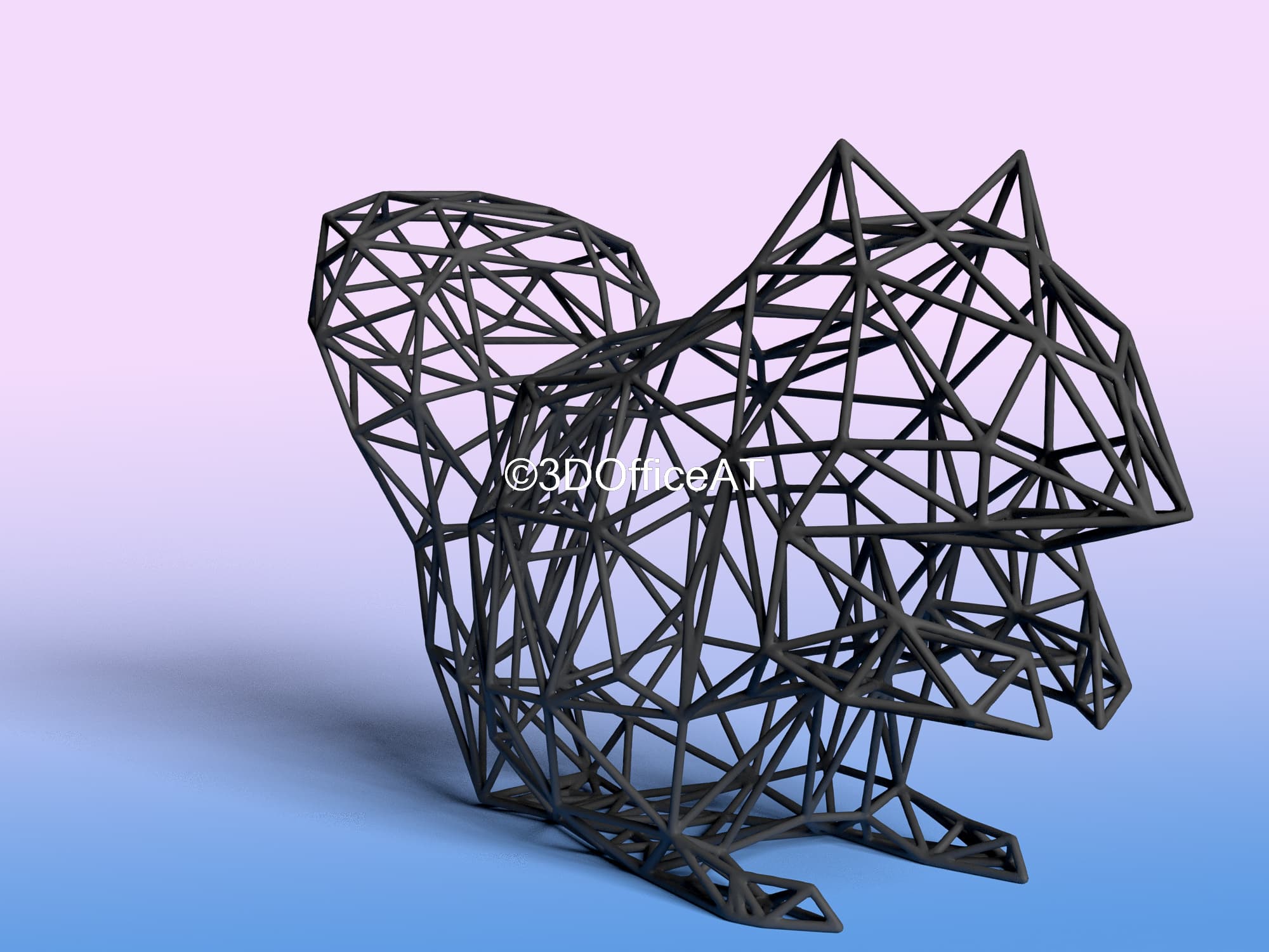 Squirrel 🐿️🏠 3d model