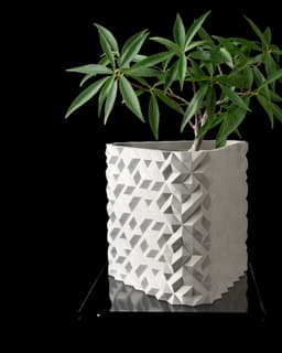 Cobble Planter Pot 02 by MODERN MACHINE 3d model