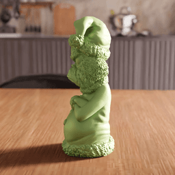 Villain Grinch Character Figurine 3d model