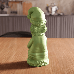Villain Grinch Character Figurine 3d model