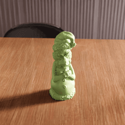 Villain Grinch Character Figurine 3d model