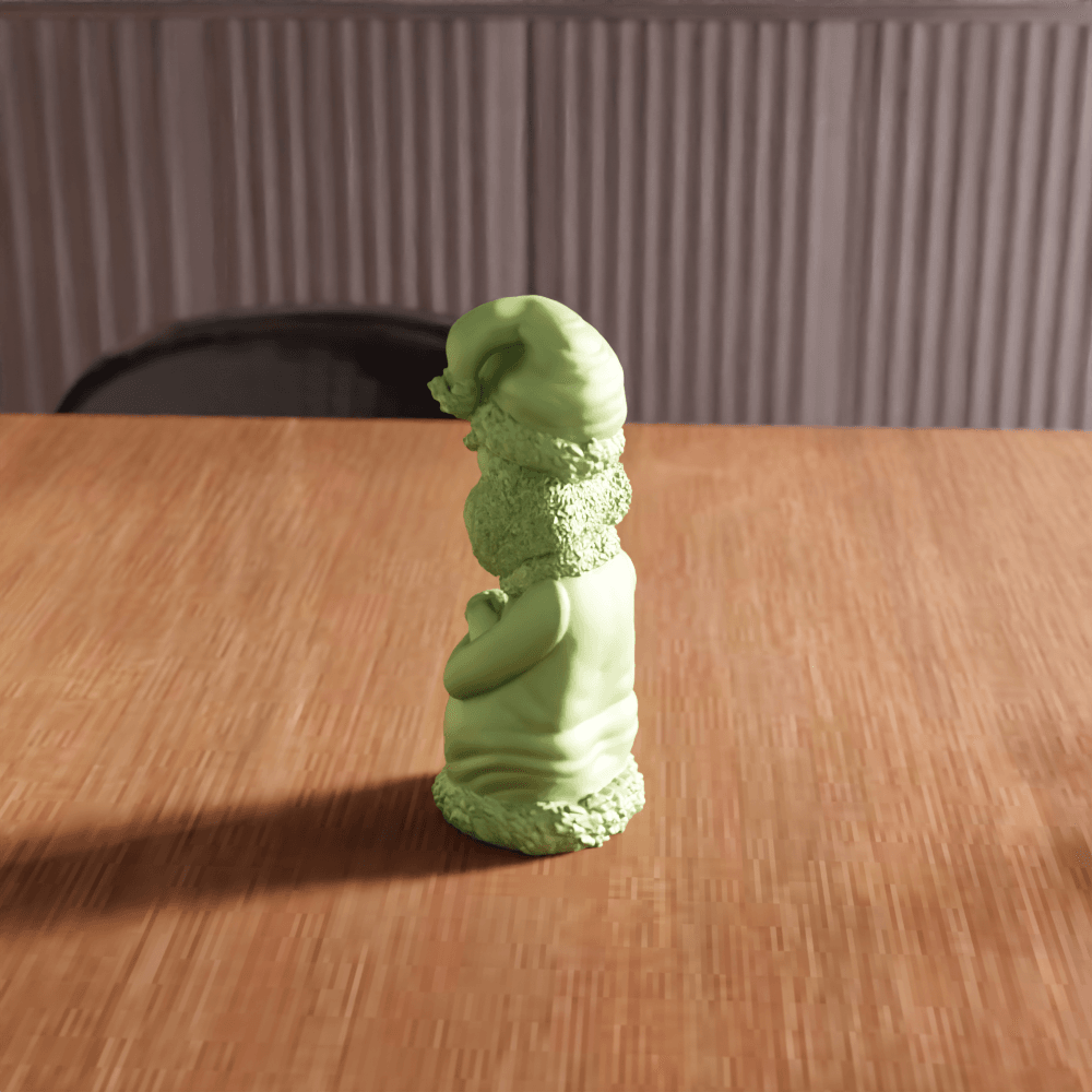Villain Grinch Character Figurine 3d model