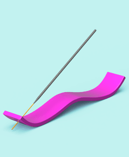 Incense Holder Tray 3d model