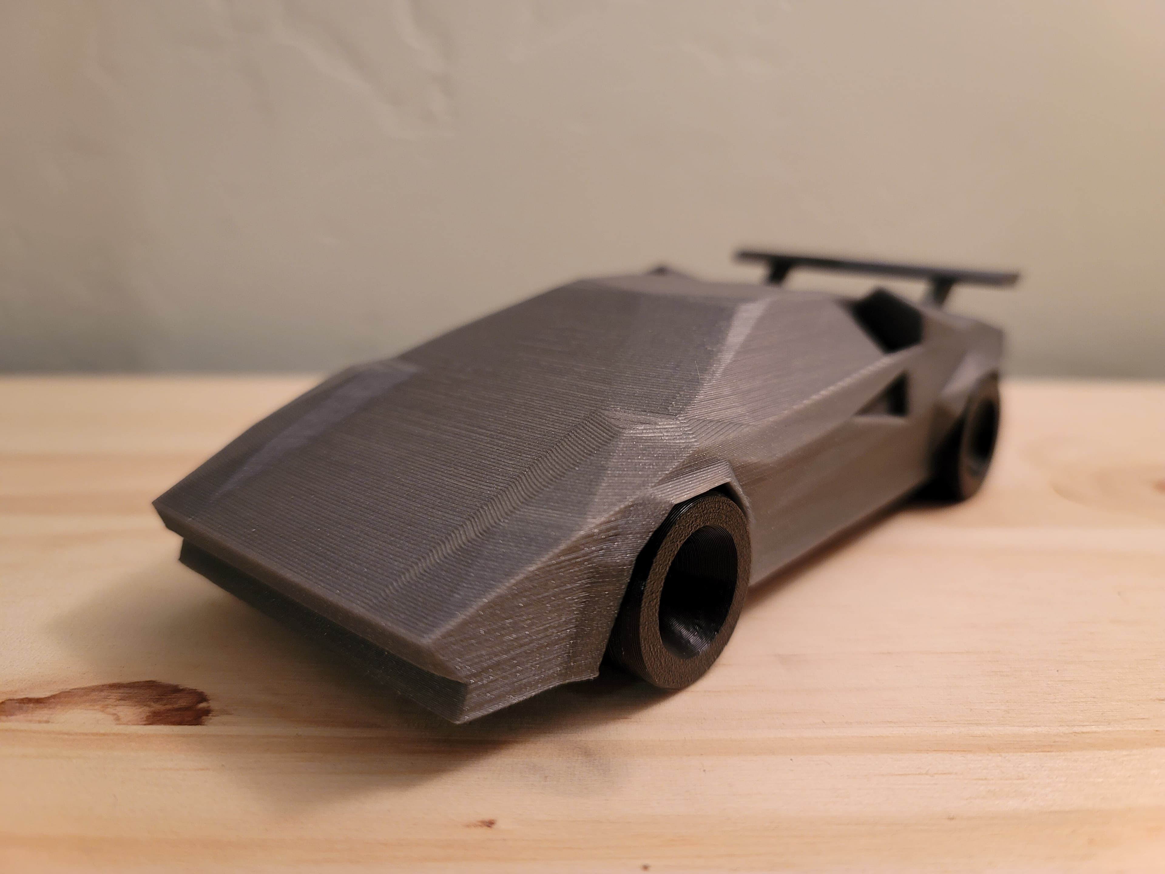 Low Poly Lamborghini Countach 3d model