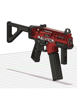 "Fenrir" - M221 Saratoga Maelstrom edition from Cyberpunk 2007 3d model