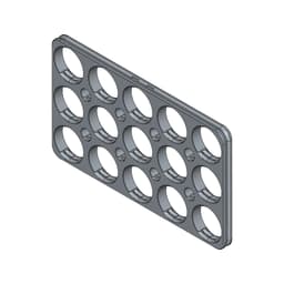 D-LOCK_PANEL.5X3-BLANK 3d model