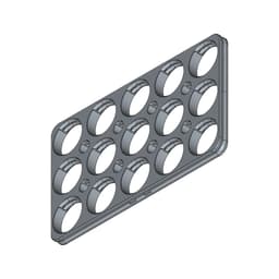 D-LOCK_PANEL.5X3-BLANK 3d model