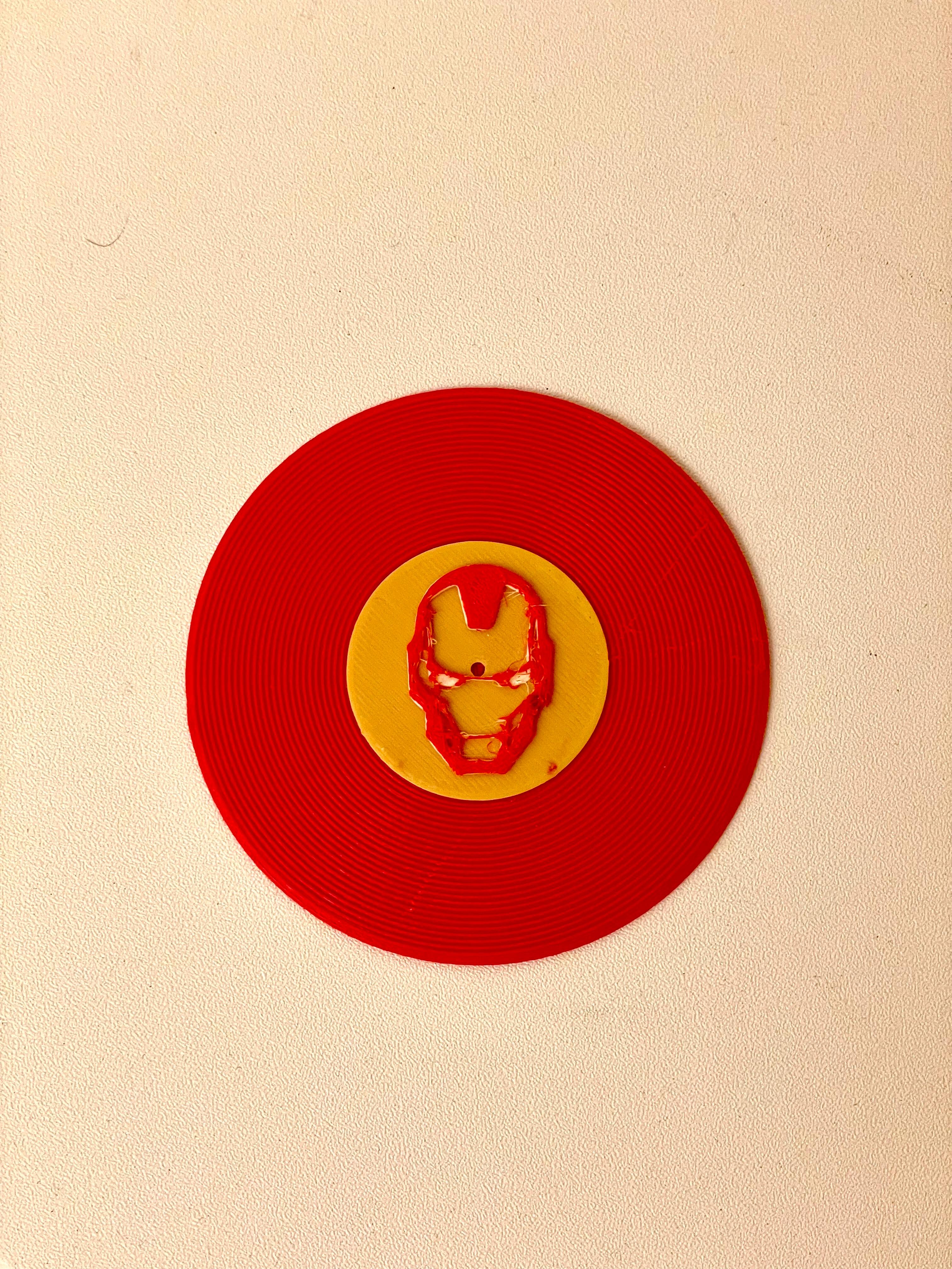 Iron Man Mini Record 3d model