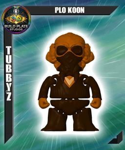 STAR WARS Plo Koon Multicolor Flexi Print-In-Place 3d model