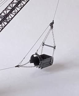 1 CY Dragline bucket set.stl 3d model