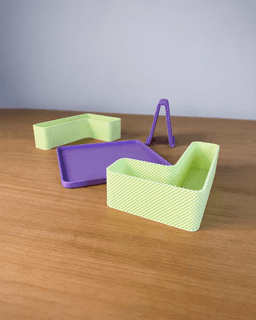 Coregrid Glasses Holder & Organizer - Storage Solutions & Organizers by Lunfardo 3d model