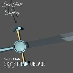 Sky's Phantoblade Winx Club 3d model