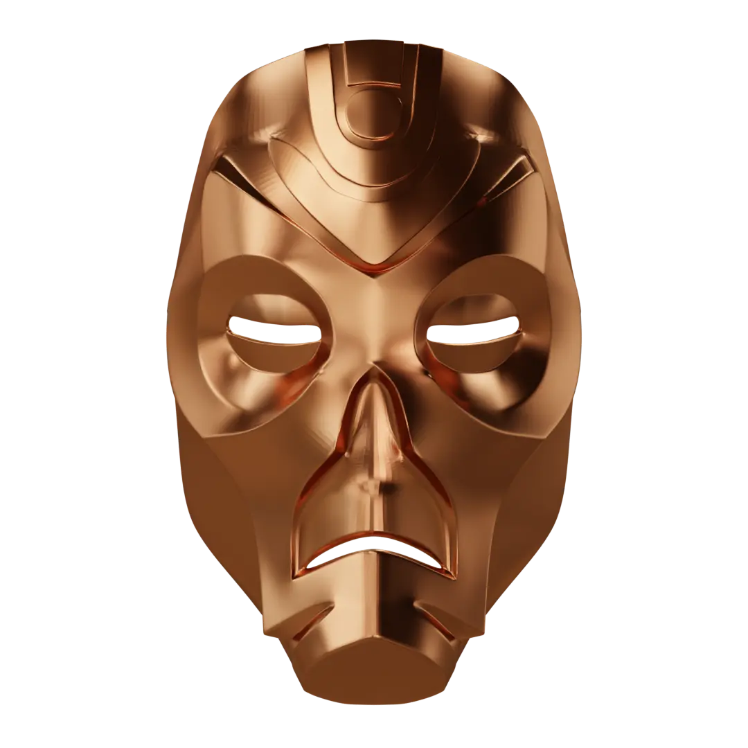 Dragon Priest Mask 3d model