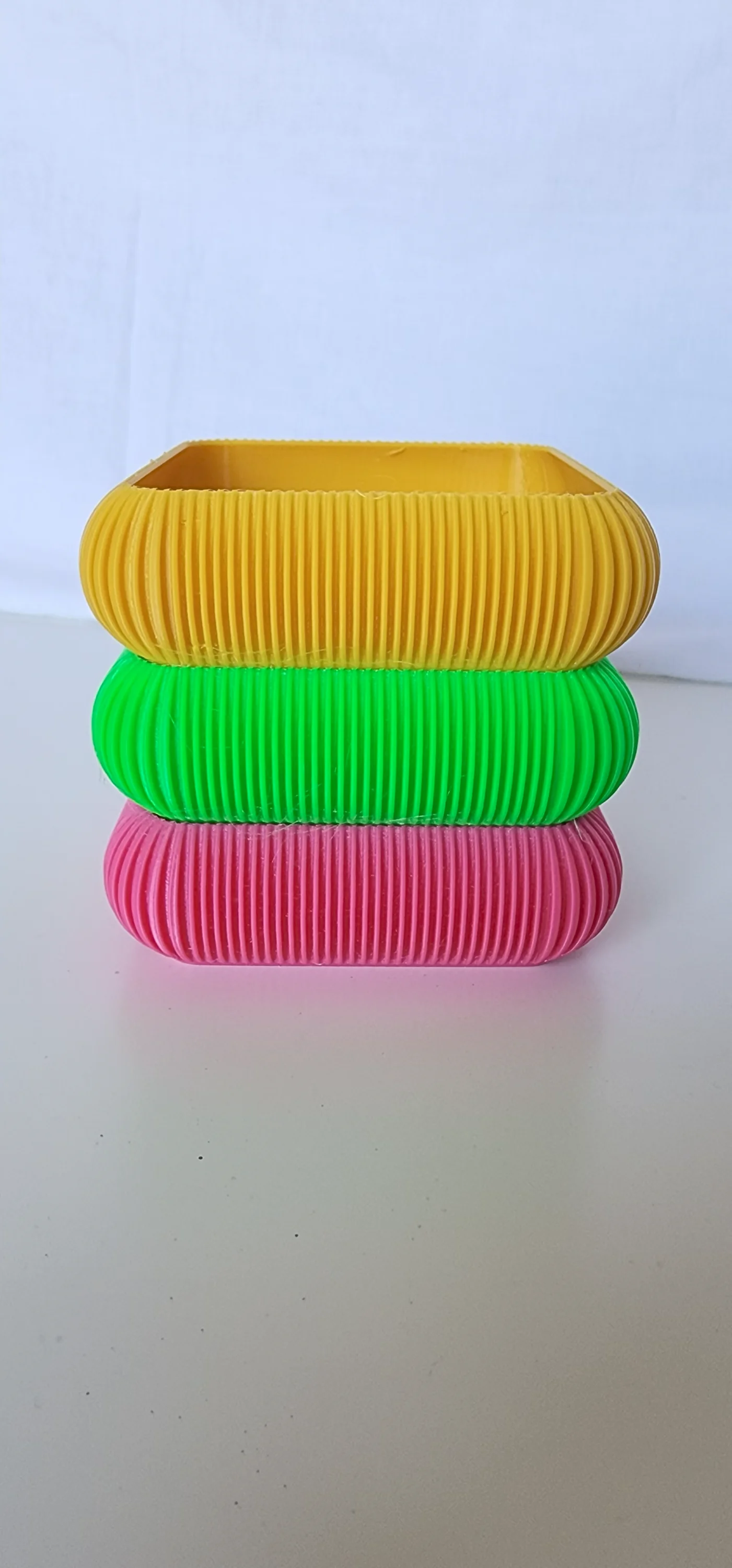Ultimate Stackable Ribbed Organizer Bowl - V2 3d model