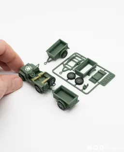 Trailer for the Jeep Kit Card 3d model