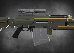 Helldivers 2 R-36 R36 Eruptor - High Quality 3d Print Model! 3d model