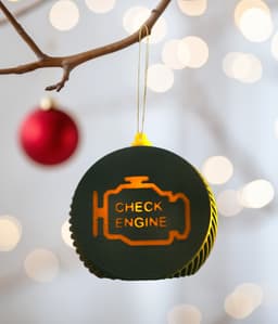 Check Engine Christmas Bauble LED Tea Light 3d model