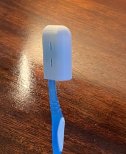 Toothbrush cover 3d model
