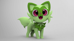 Sprigatito (Pokemon) 3d model