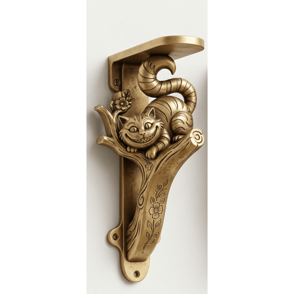 grining cat bracket , alice in wonderland 3d model