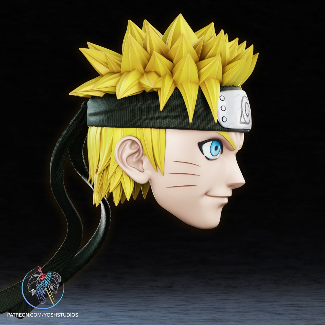 Anime Ninja Mask 3D Printer STL File 3d model