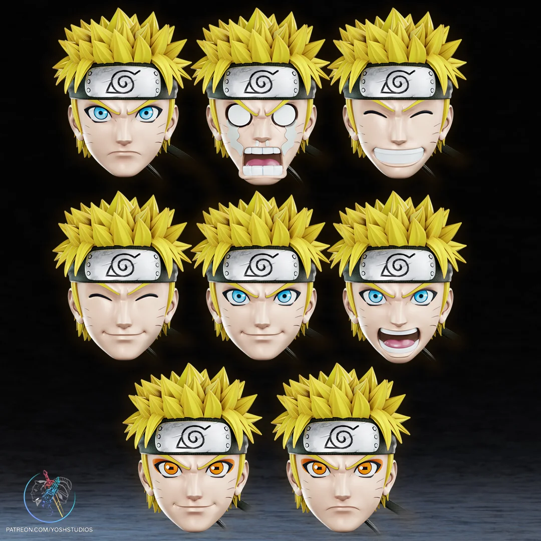 Anime Ninja Mask 3D Printer STL File 3d model
