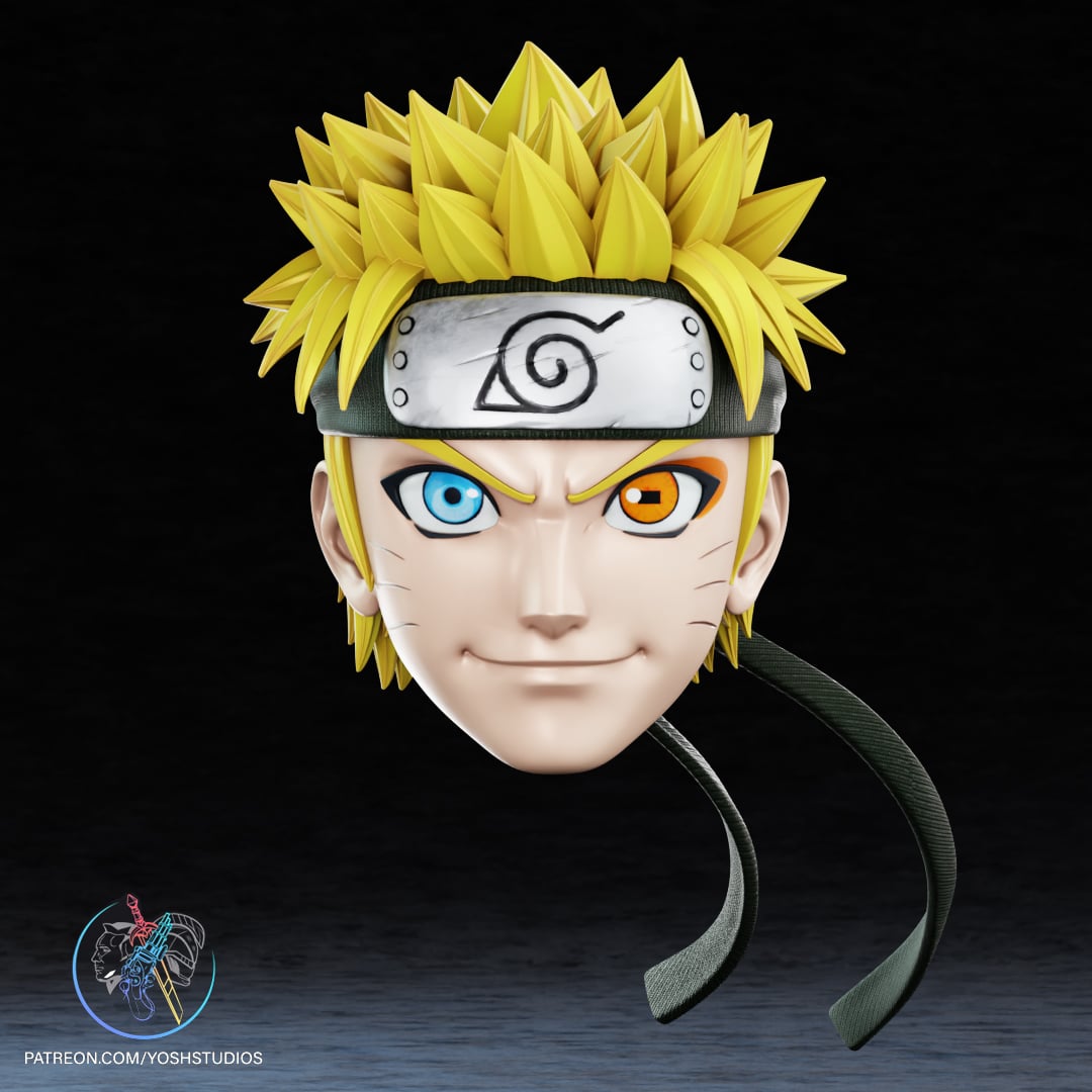Anime Ninja Mask 3D Printer STL File 3d model