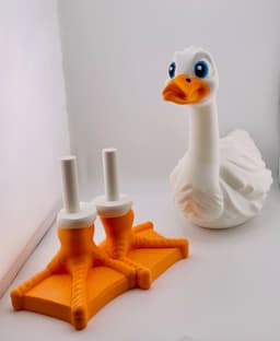Dress Up Porch Goose for Goose Gear 3d model