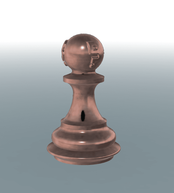 B Who Pawn 2.3mf 3d model