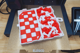 Foldable Chess Set 3d model