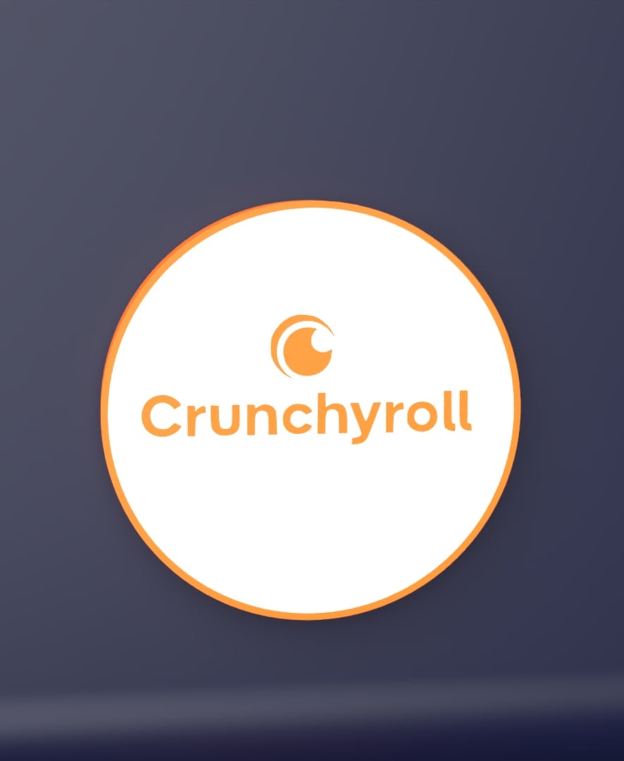 Crunchyroll - LED Strip compatible 3d model
