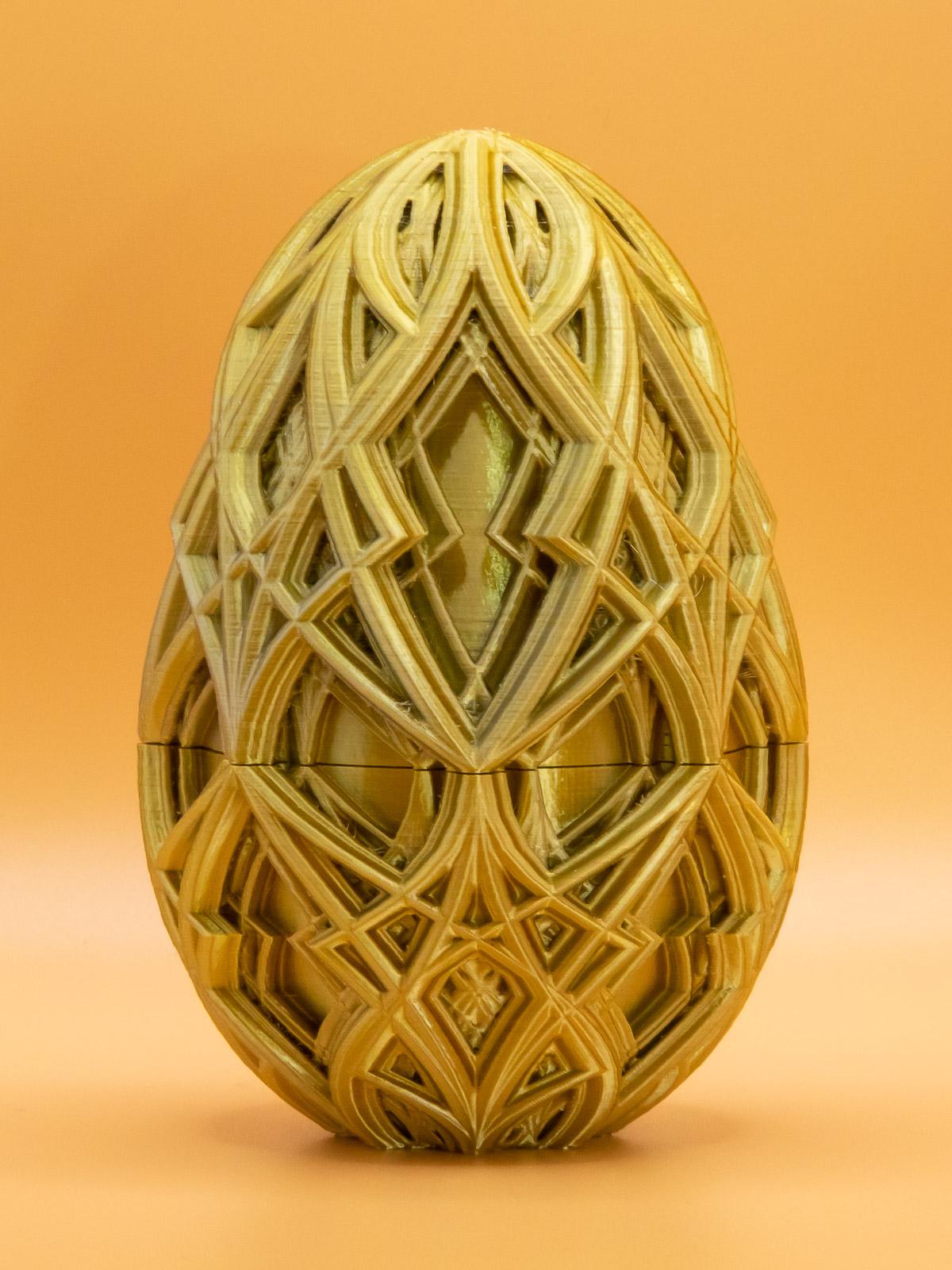 Curvy Kaleidoscope Egg 3d model