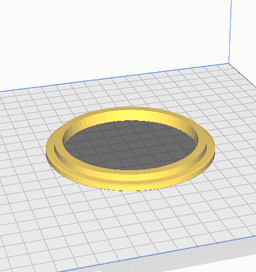 Aquarium Feeding Ring 3d model