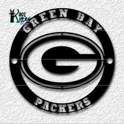 GreenBay Packers wall art Green Bay Football Decor 3d model