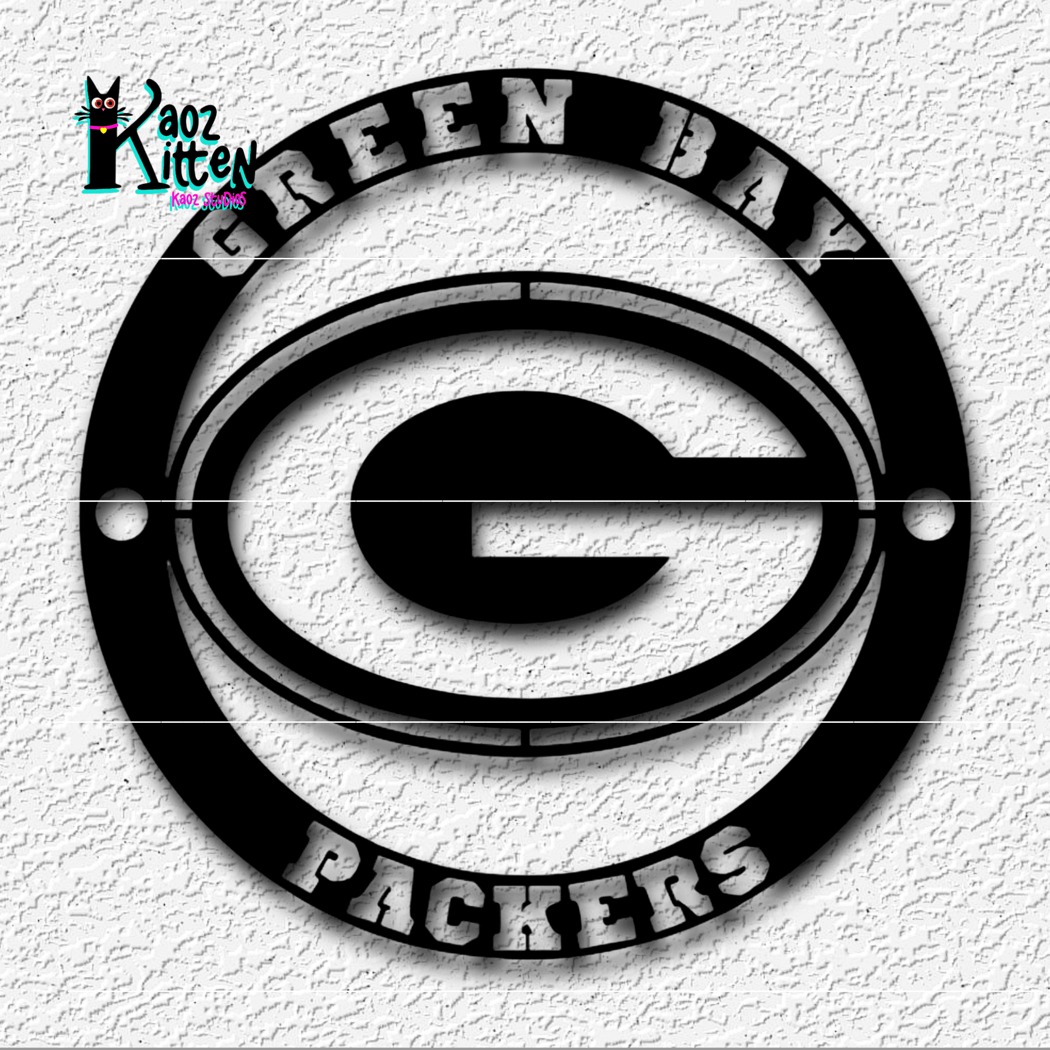GreenBay Packers wall art Green Bay Football Decor 3d model