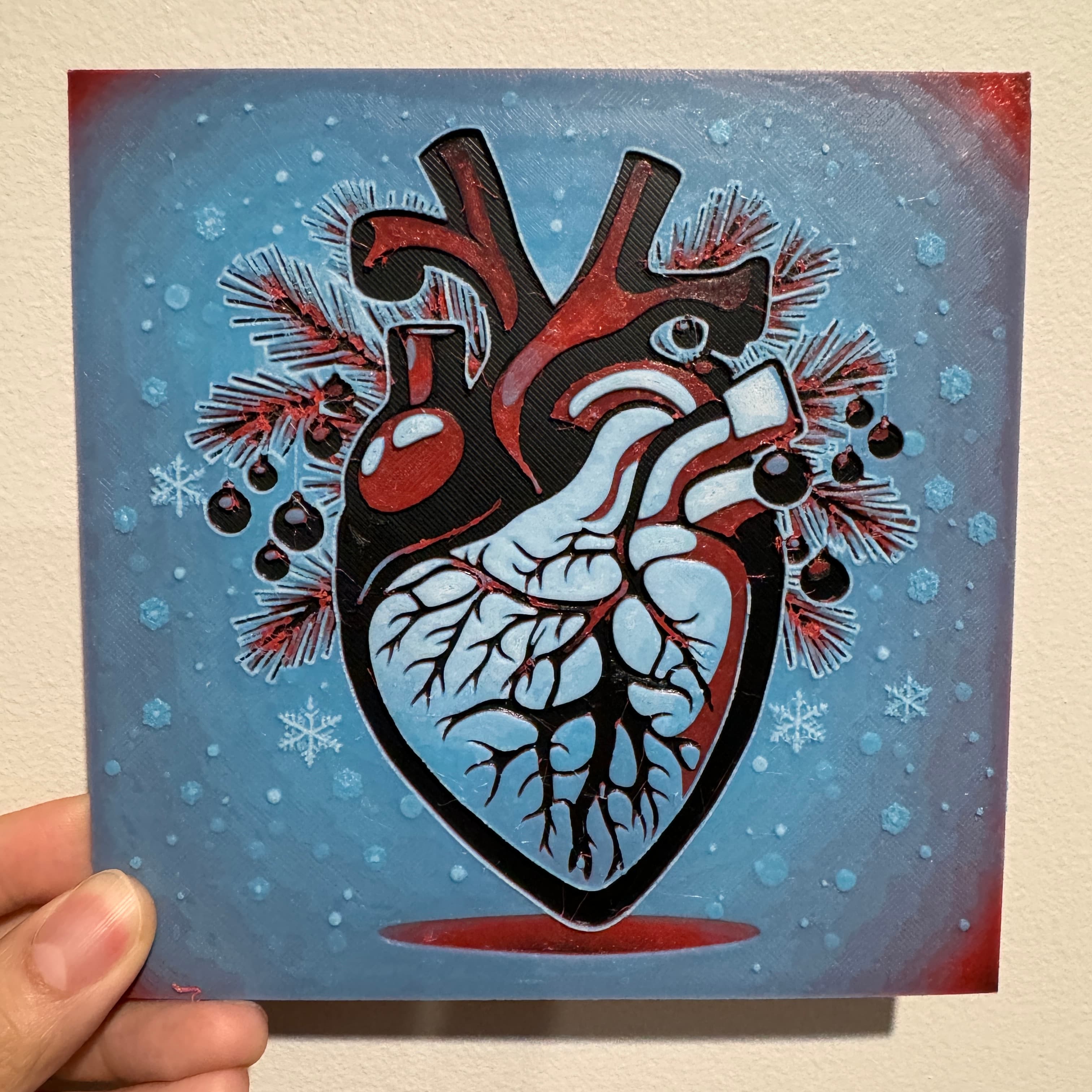 Last Christmas (I Gave You My Heart) - HueForge Print 3d model