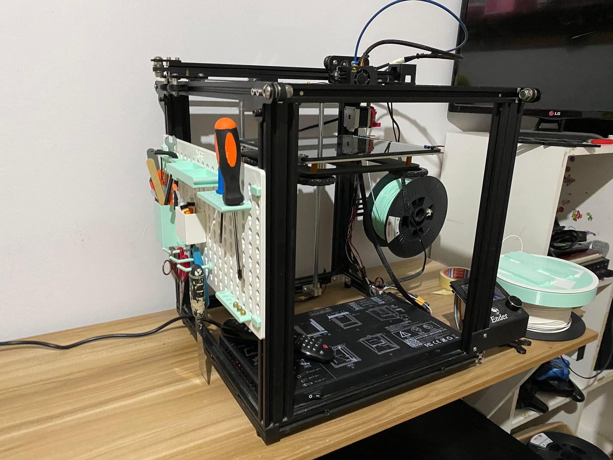 Tool Rack For 3D Printer 3d model