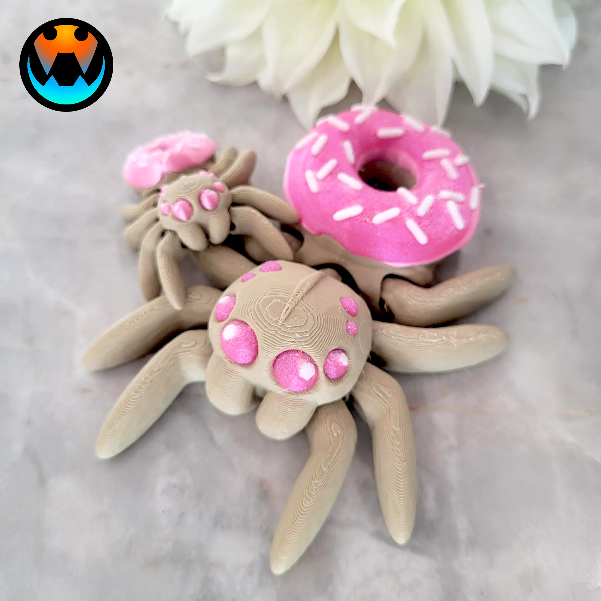 Tiny Donut Spider 3d model