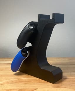 Dual Xbox Controller and Headset Holder 3d model