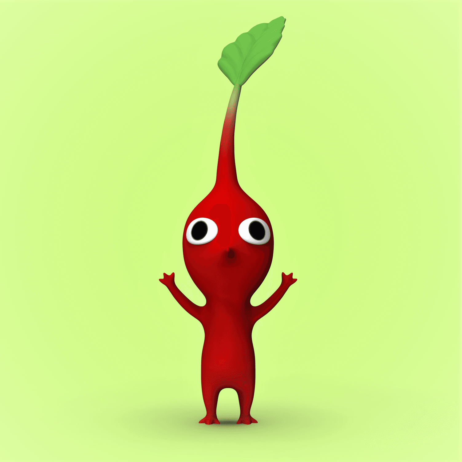 Red Pikmin 3d model