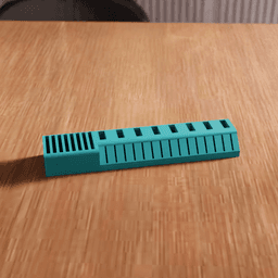 Modular SD Card Holder Memory Organizer 3d model