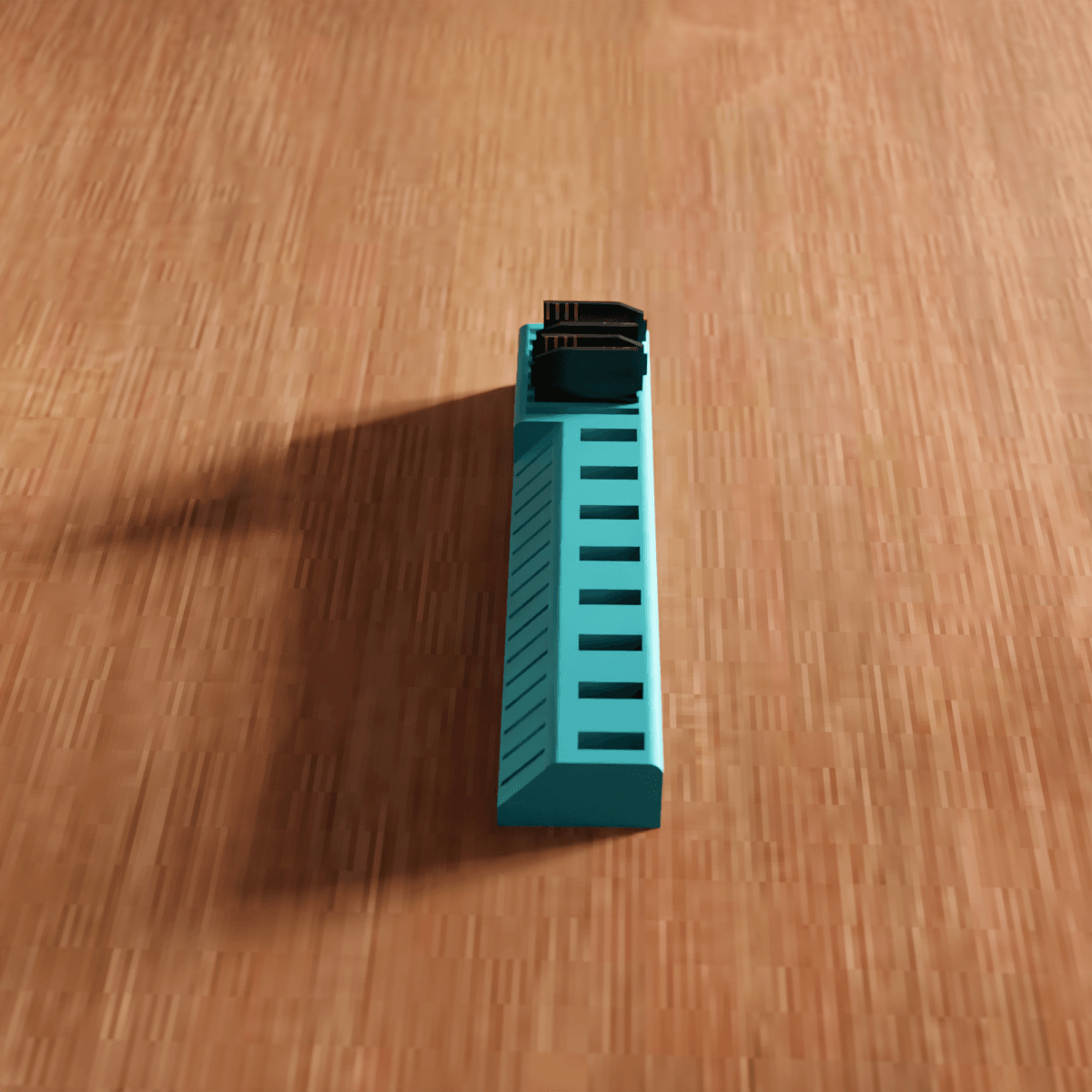 Modular SD Card Holder Memory Organizer 3d model