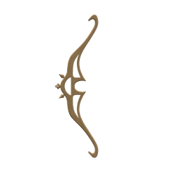 Traditional Indian Bow | Scalable Resin 3D Print Model 3d model