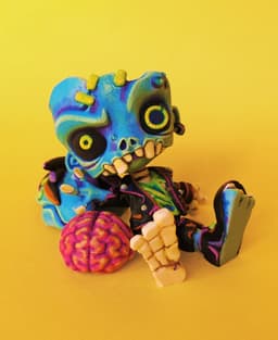 Creepy Zombie 3d model
