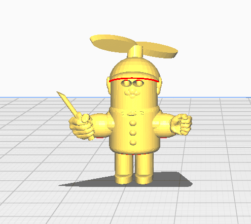 the mayor of mini  town other kid.stl 3d model