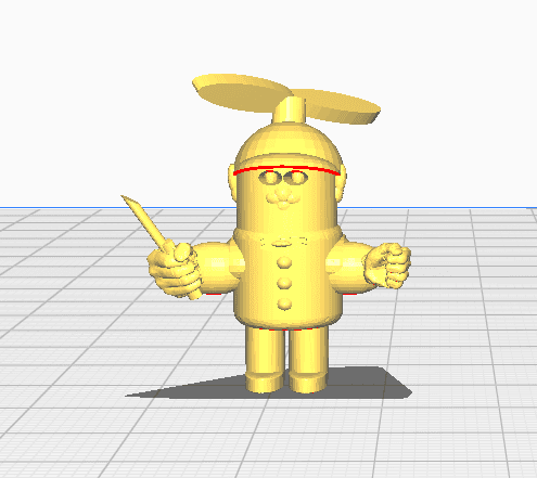the mayor of mini town other kid.stl 3d model