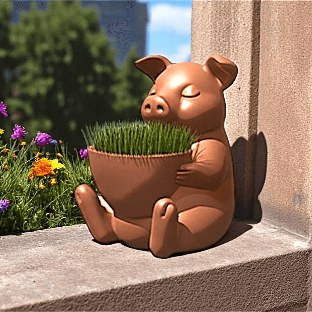 Pig Planter Pot 3d model