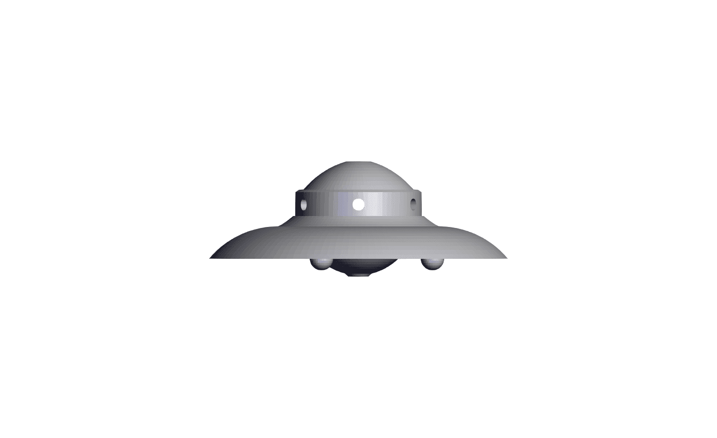 UFO - Version 4 3d model
