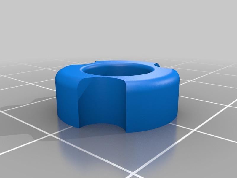 3 inch record adapter 3d model