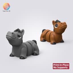 Flexi Horse 3d model